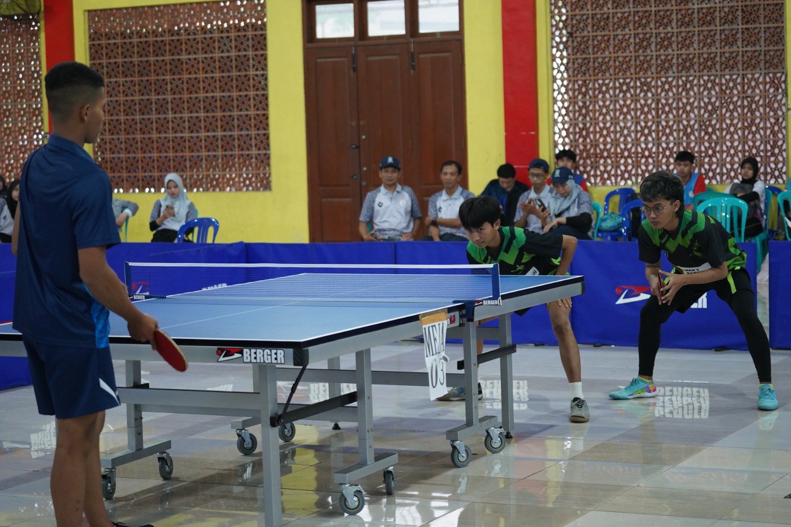 ​Siswa MAN 3 Banyuwangi Raih Juara 3 Tenis Meja Ganda Putra di Porseni MA 2025